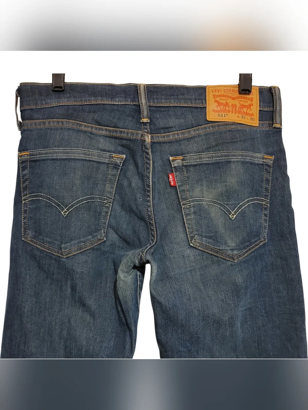Levi's 511 Slim Fit Rinsed Playa Wash 33x30 (tag 32x30) Mens Jeans